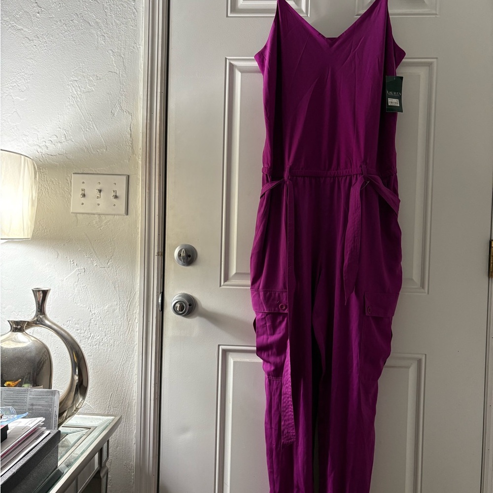 Vibrant Purple Jumpsuit